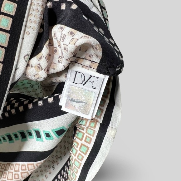 DVF Embellished Silk Top - Picture 4 of 5